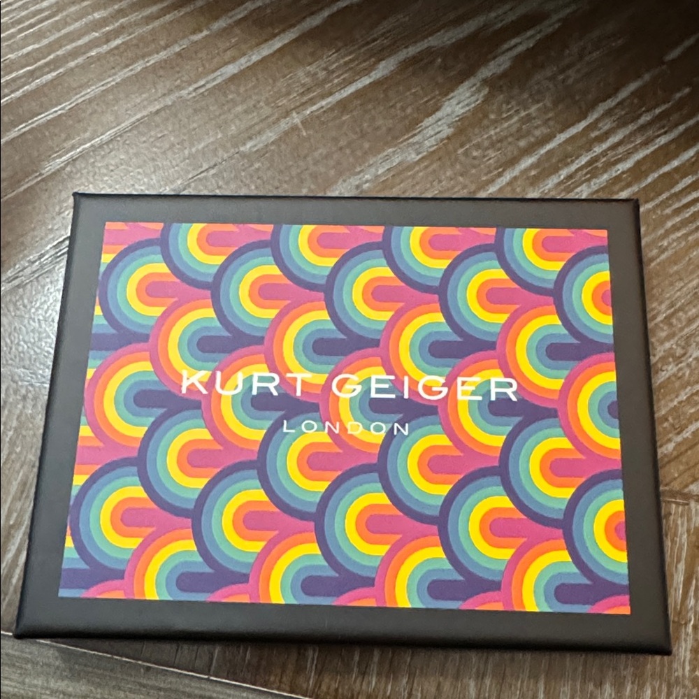 Kurt Geiger Fuchsia and Multicolor Card Holder - Picture 5 of 6